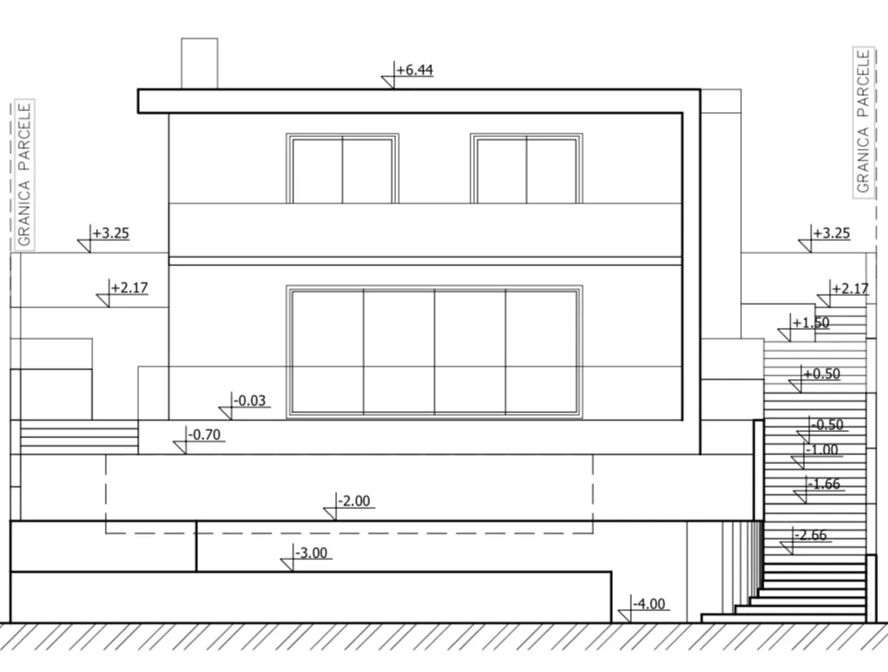 hrvatska, zadar, posedarje, građevinsko zemljište s odobrenim projektom i bazenom, 544 m² - slika 3