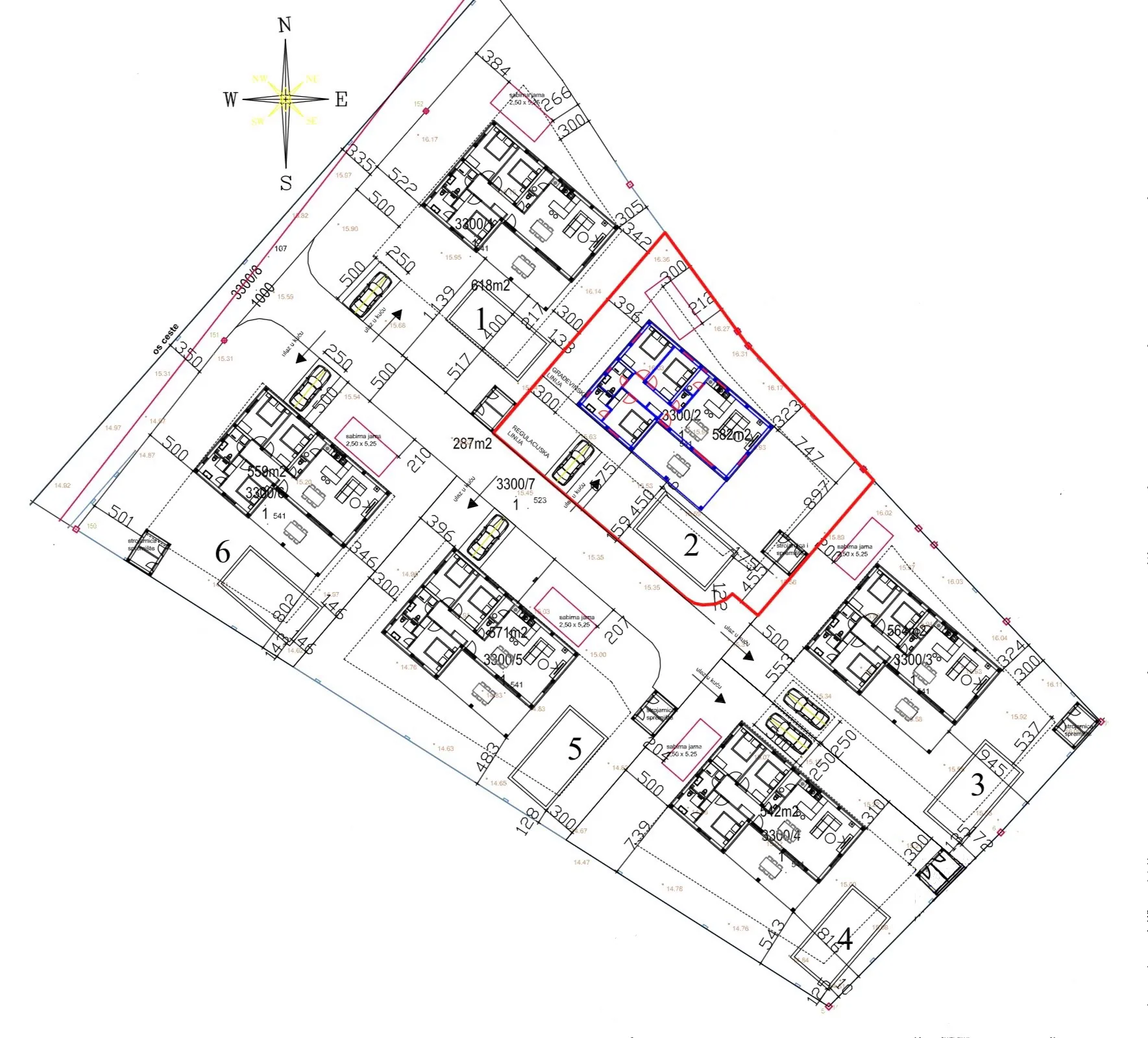 hrvatska, zadar, turanj – građevinsko zemljište, privatni kompleks bungalova s bazenom, do 618 m² - slika 36