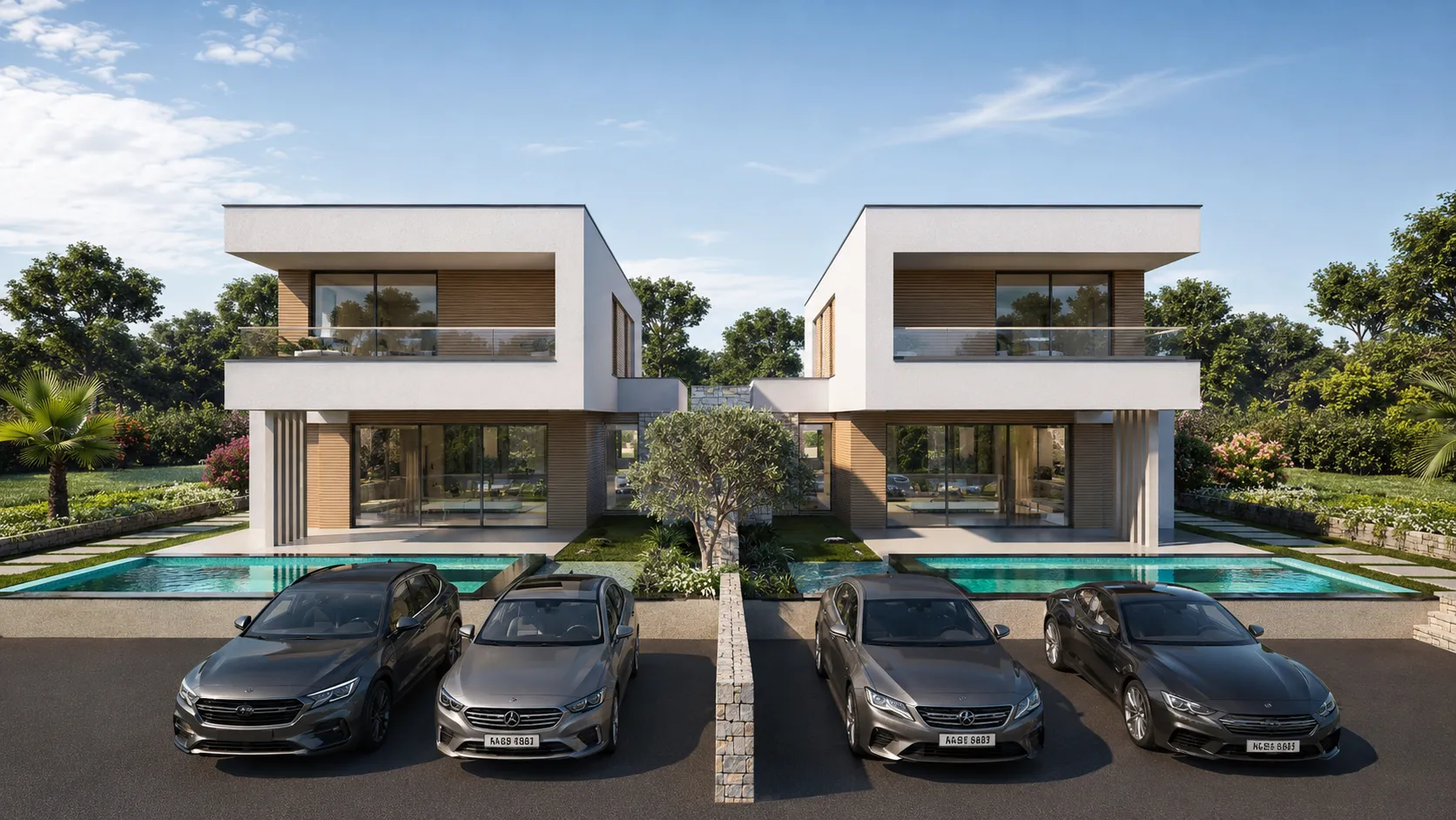 hrvatska, zadar, sukošan – moderna dvojna kuća s bazenom u debeljaku, 164m² - slika 3