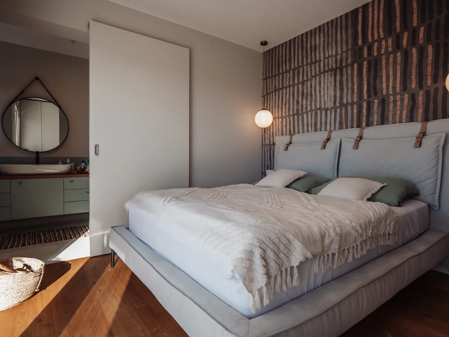 hrvatska, šibenik, vodice (tribunj) – penthouse stan s pogledom na more, 130 m² površine, dvije terase, moderna arhitektura - slika 14