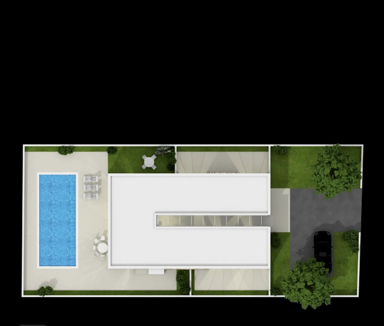 hrvatska, zadar, sukošan - građevinsko zemljište s projektom u debeljaku, 617 m², kuća s bazenom - slika 10