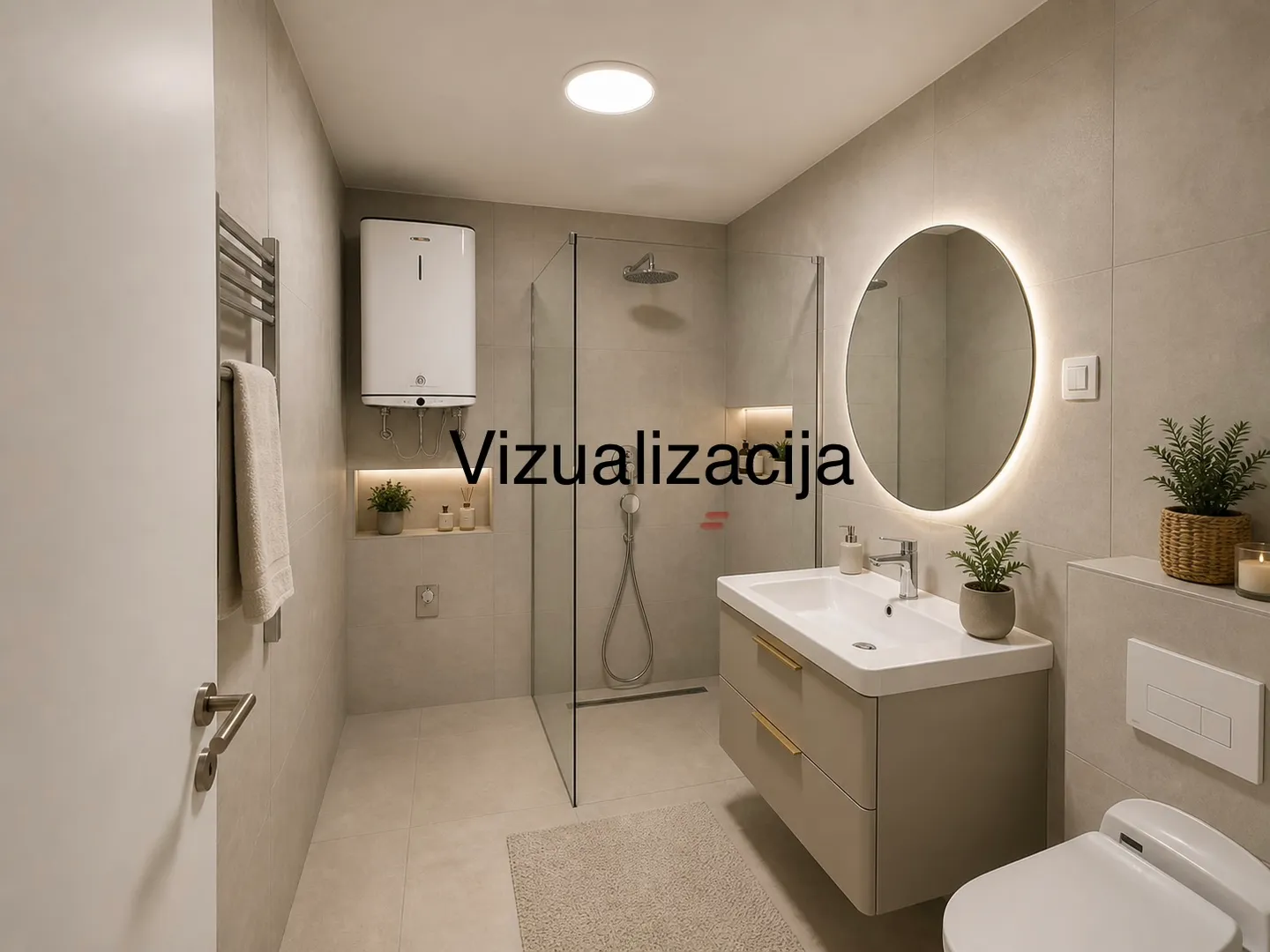 hrcatska, zadar, pag-povljana, prvi red do mora, 2 sobni stan 74 m2 -terasa, garaža i podrum - slika 9