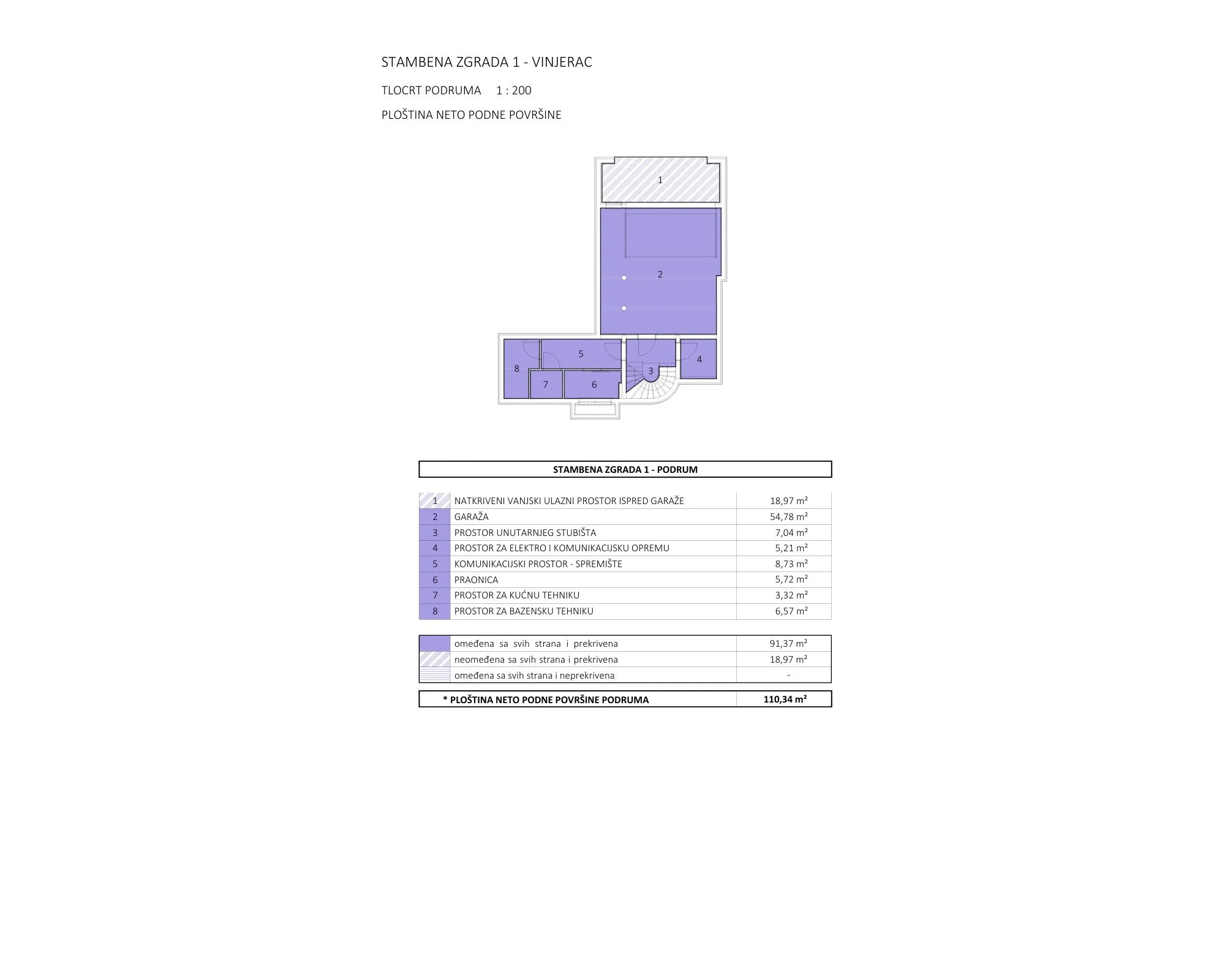 zadar, vinjerac, vila 441 m², sa bazenom, 100 m do mora - slika 25