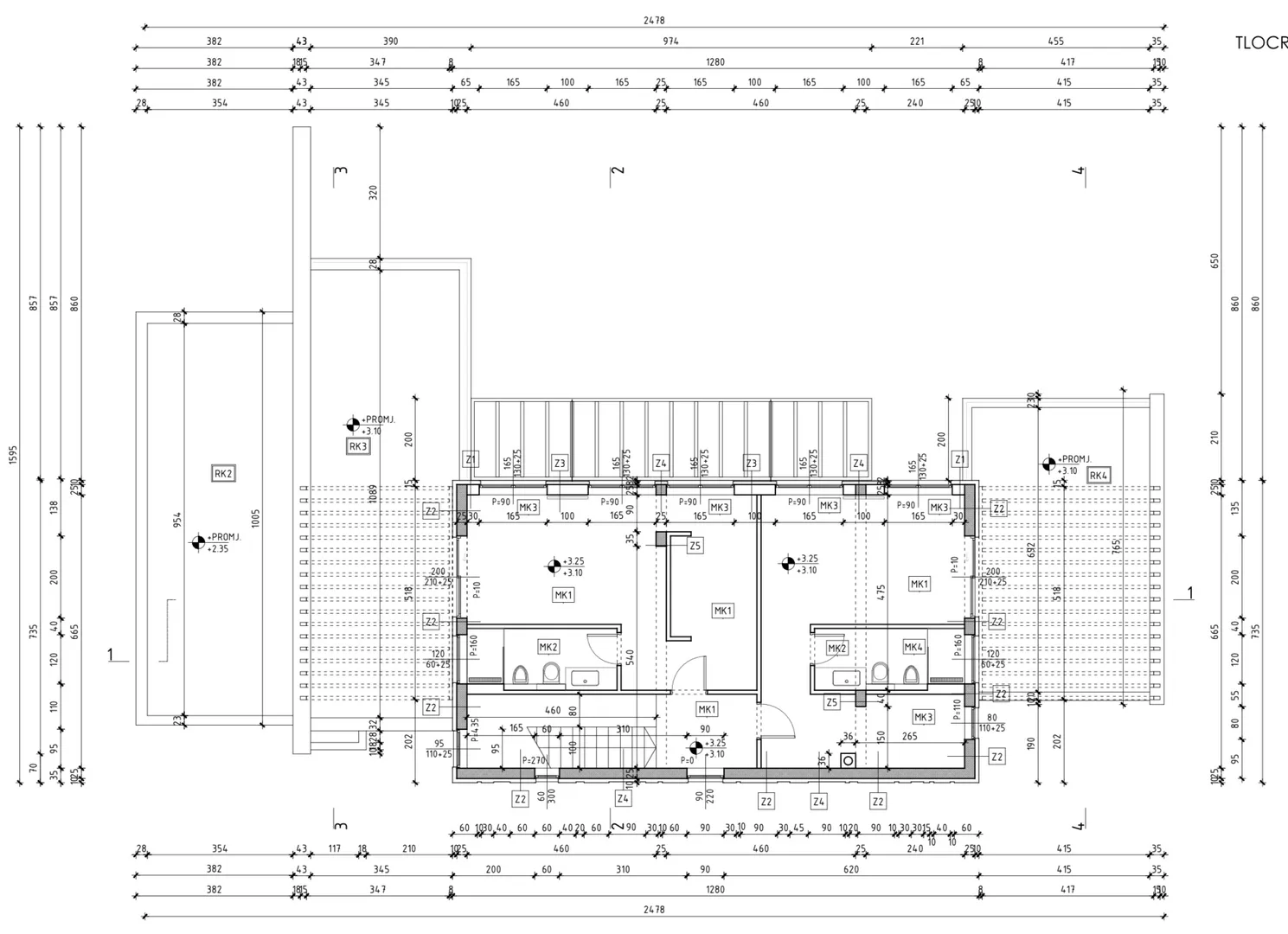 hrvatska, zadar, privlaka – zemljište s projektom moderne vile i bazenom, 939 m² parcela, 256 m² stambene površine - slika 12