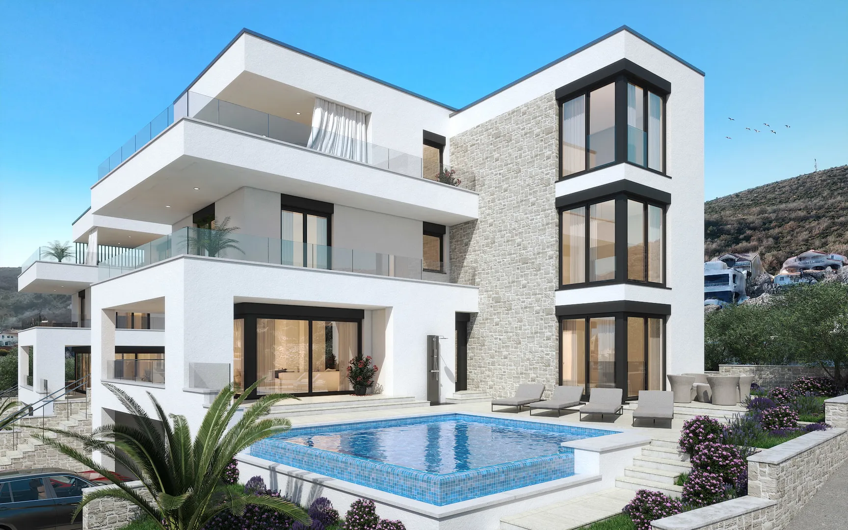 zadar, vinjerac, vila 441 m², sa bazenom, 100 m do mora - slika 7