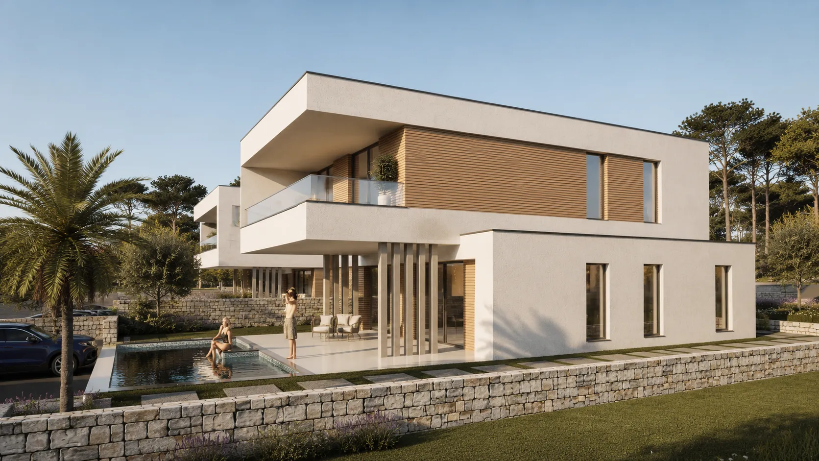 hrvatska, zadar, sukošan – moderna stambena jedinica s bazenom i visokom privatnošću u debeljaku, 166,10 m² - slika 2