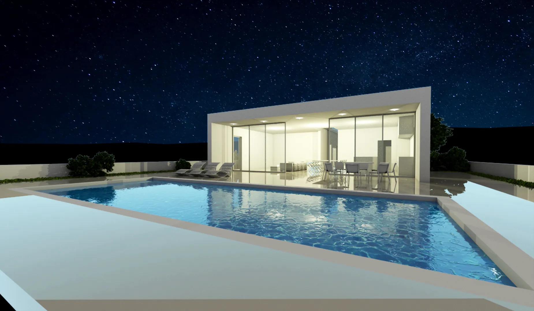 hrvatska, zadar, sukošan - građevinsko zemljište s projektom u debeljaku, 617 m², kuća s bazenom - slika 12