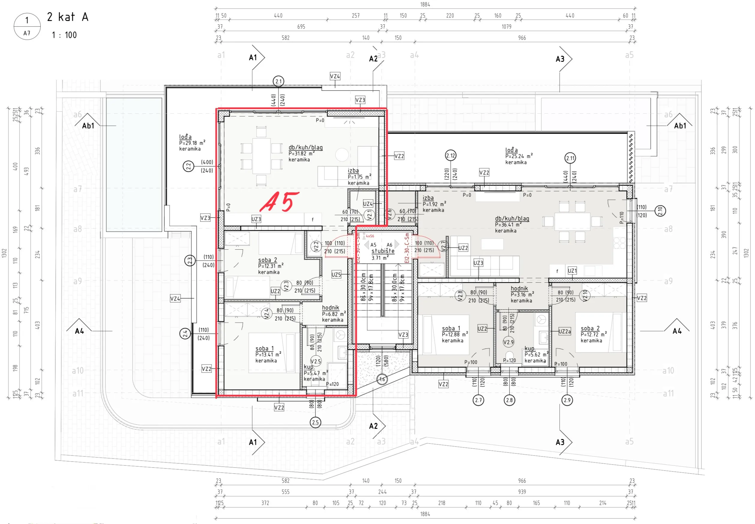 hrvatska, zadar, vinjerac – apartman na zadnjem katu s loggiom i otvorenim pogledom na prirodu i more, a5 - slika 16