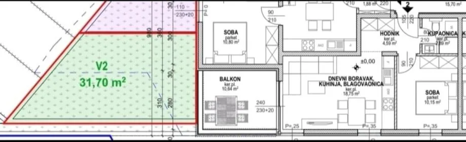 hrvatska, pag, povljana, luksuzni apartmani, 54.96 m2, prvi red do mora, s2 - slika 9