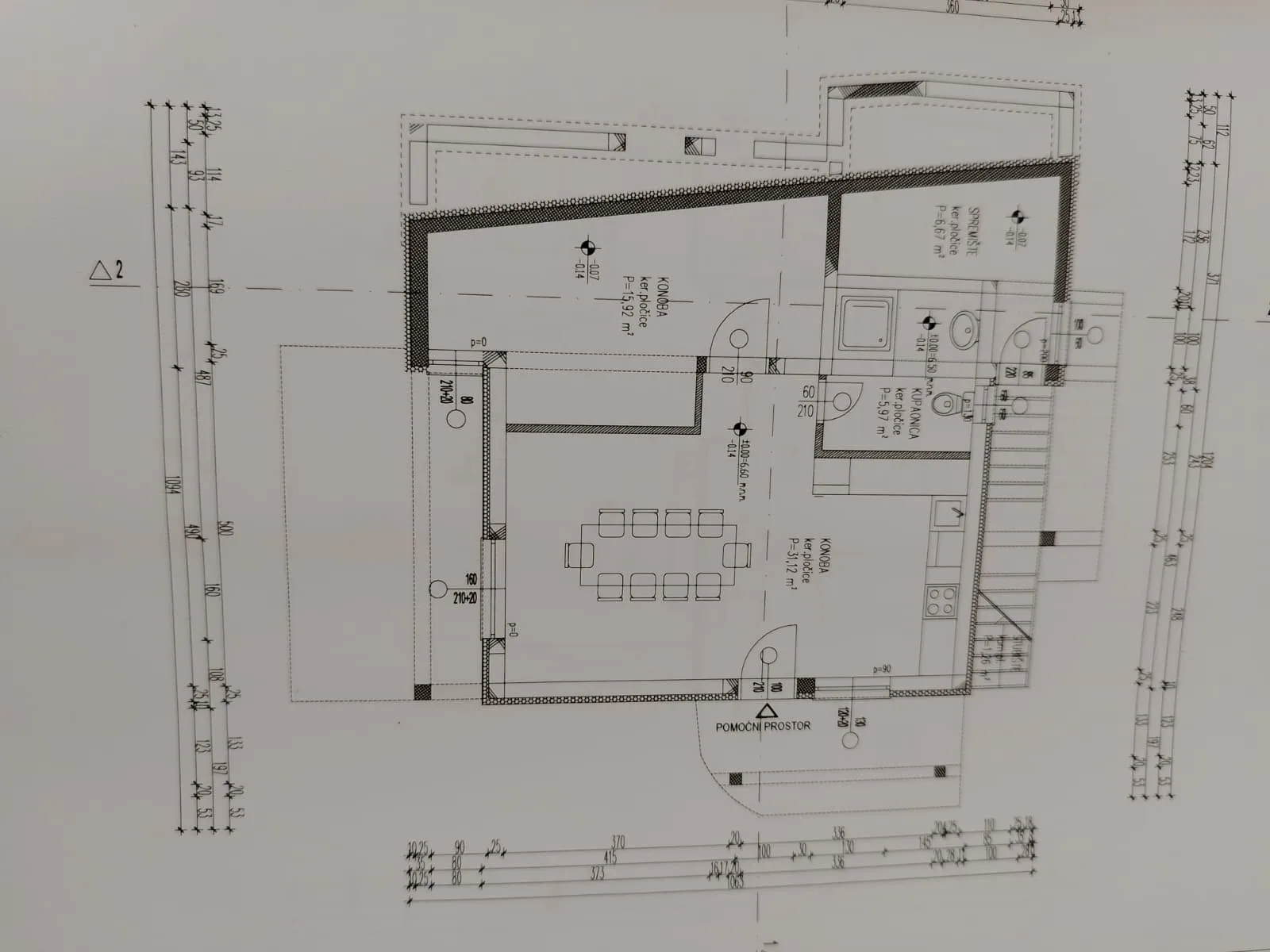 otok čiovo, okrug gornji- kuća s apartmanima, 80 m od mora i 8 km od zračne luke - slika 39
