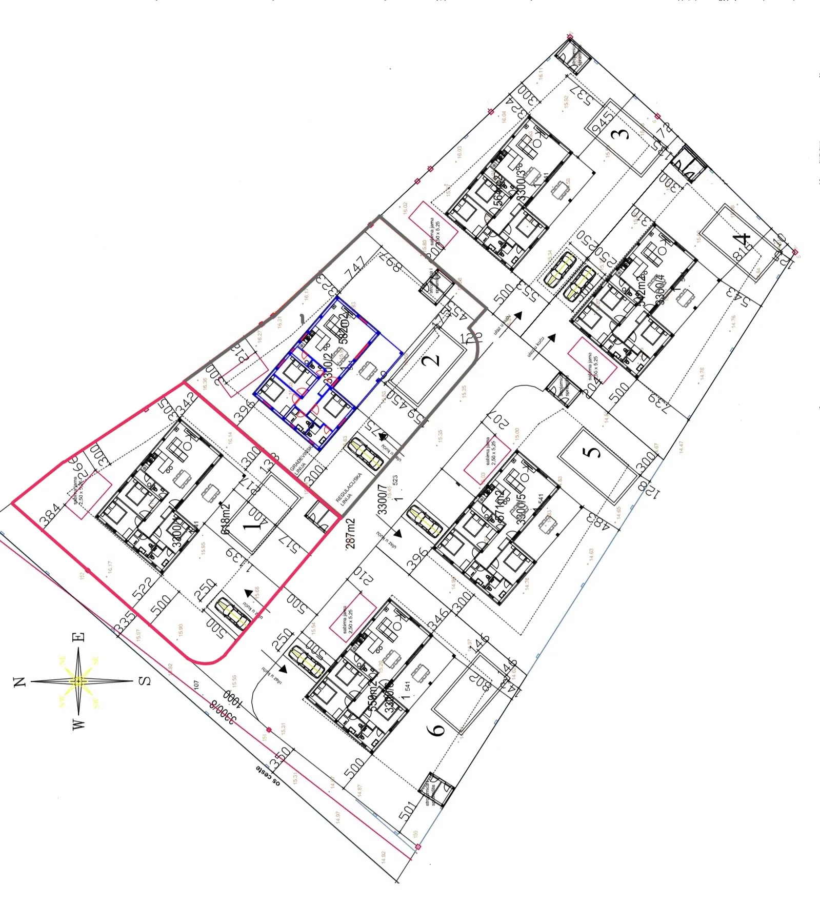hrvatska, zadar, turanj – građevinsko zemljište, privatni kompleks bungalova s bazenom, do 618 m² - slika 35