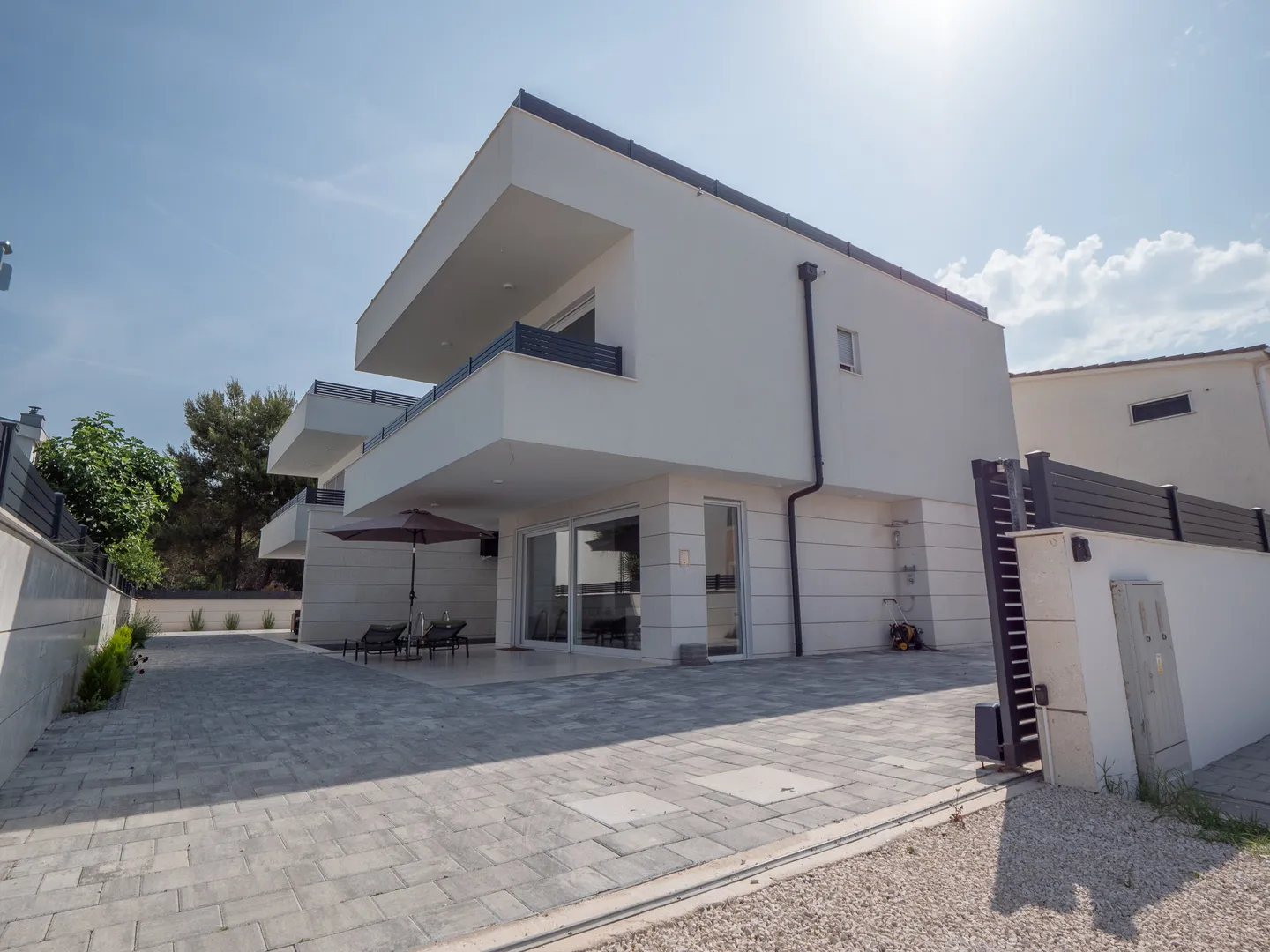 hrvatska, vir, dvojna kuća s bazenom i pogledom na more, 187 m² - slika 26
