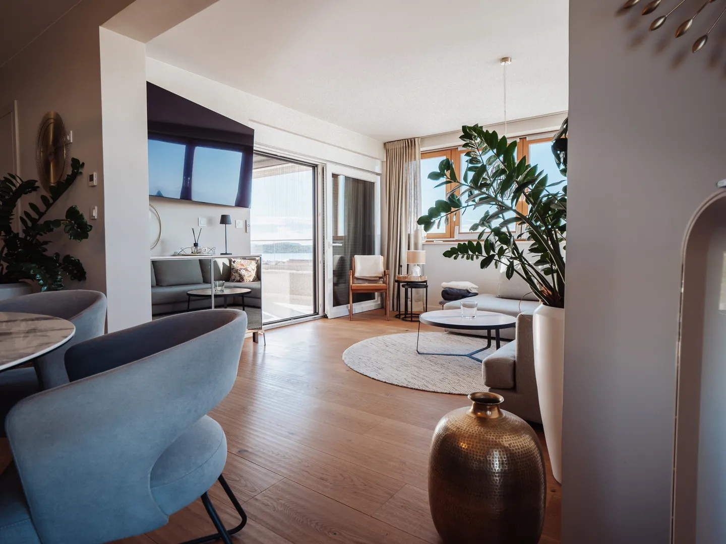 hrvatska, šibenik, vodice (tribunj) – penthouse stan s pogledom na more, 130 m² površine, dvije terase, moderna arhitektura - slika 9