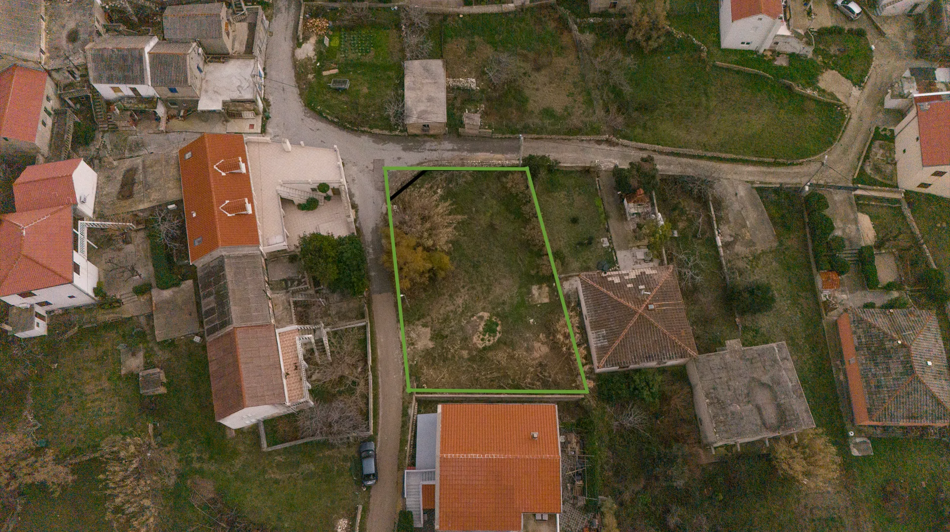 hrvatska, pag, vlašići povljana – građevinsko zemljište 490 m² u mirnom stambenom naselju - slika 2