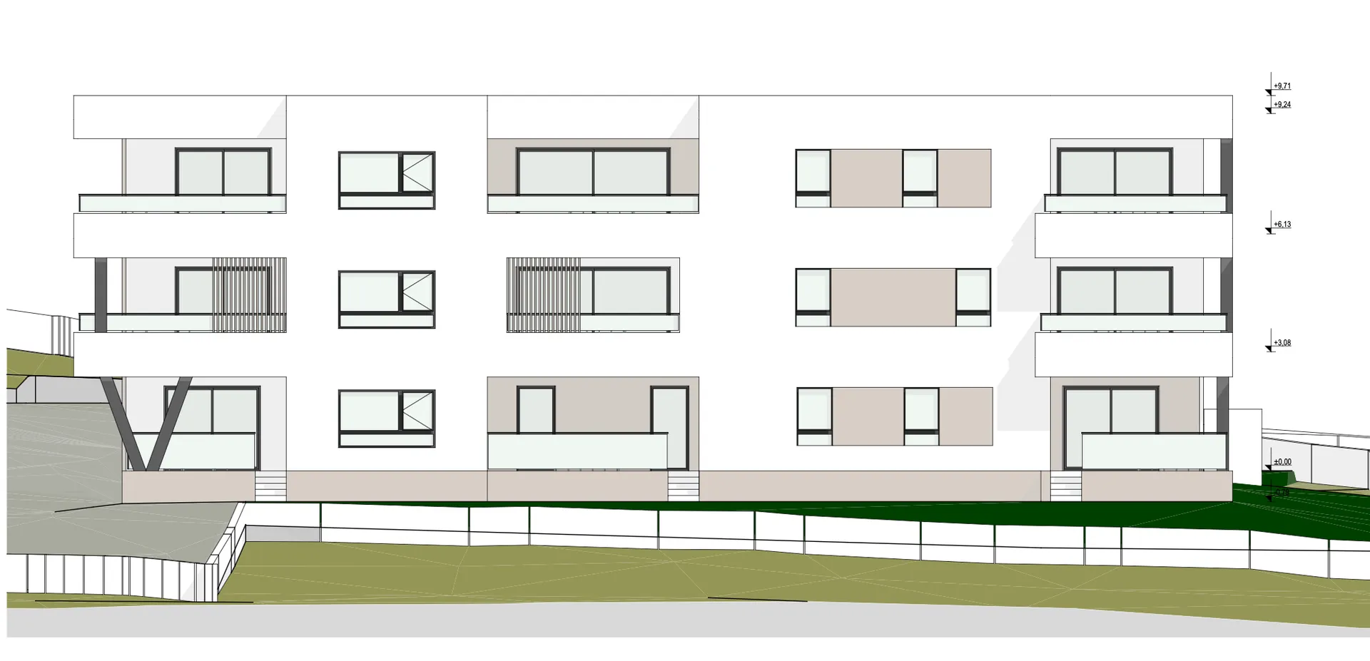 hrvatska, šibenik, tribunj (vodice) – moderni stanovi u novogradnji s terasom, liftom i parkirnim mjestom, 65–115 m² - slika 4