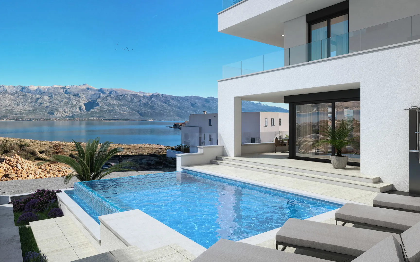zadar, vinjerac, vila 441 m², sa bazenom, 100 m do mora - slika 4