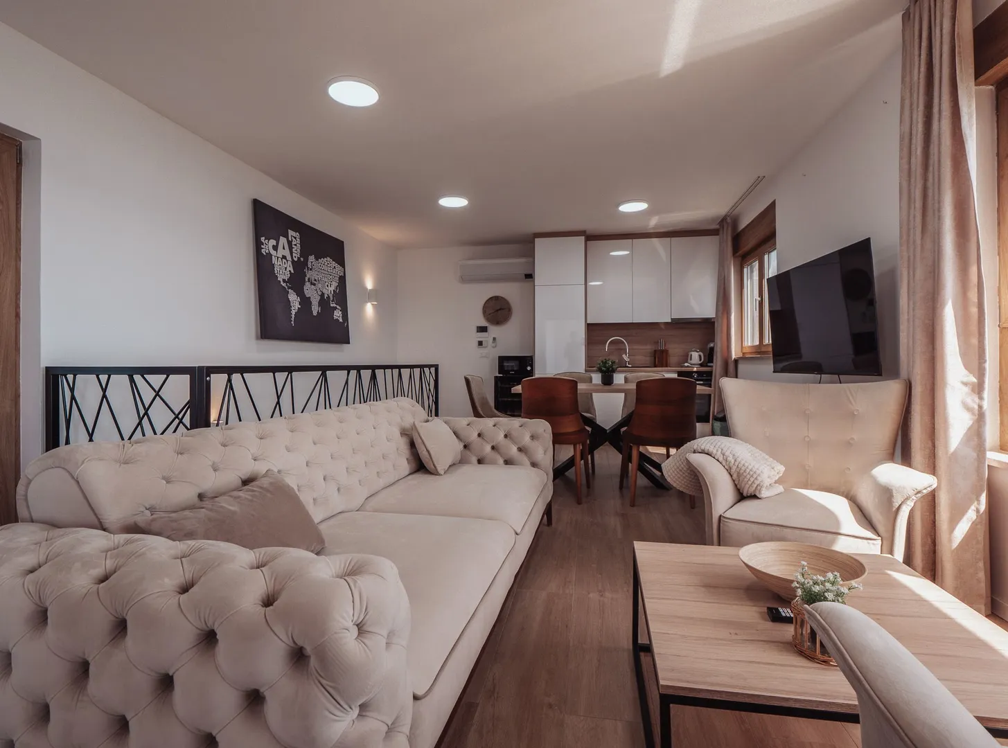 hrvatska, zadar, pag, povljana - dvoetažni stan 67 m2, prvi red i pogled na more, terasa - slika 2