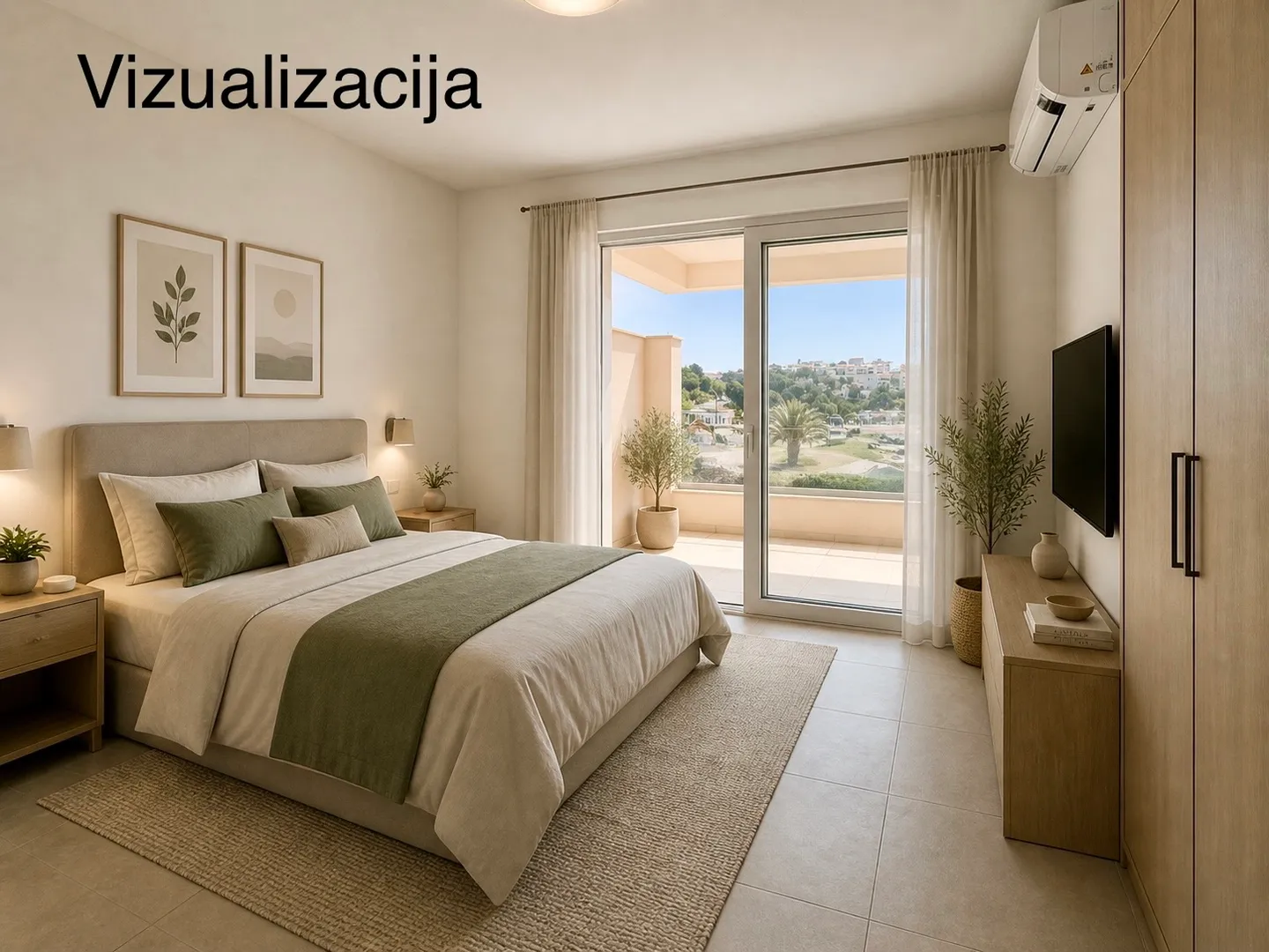 hrcatska, zadar, pag-povljana, prvi red do mora, 2 sobni stan 74 m2 -terasa, garaža i podrum - slika 7