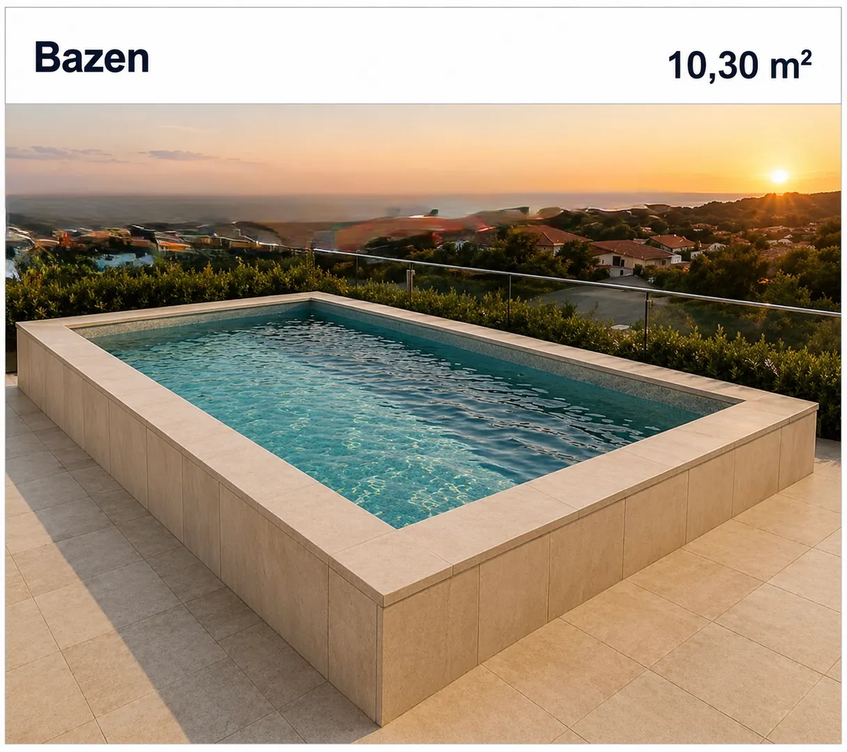 Hrvatska, Zadar, Pag, Povljana, 3-soban stan 200m2 Novogradnja, krovna terasa s bazenom i vanjskom kuhinjom