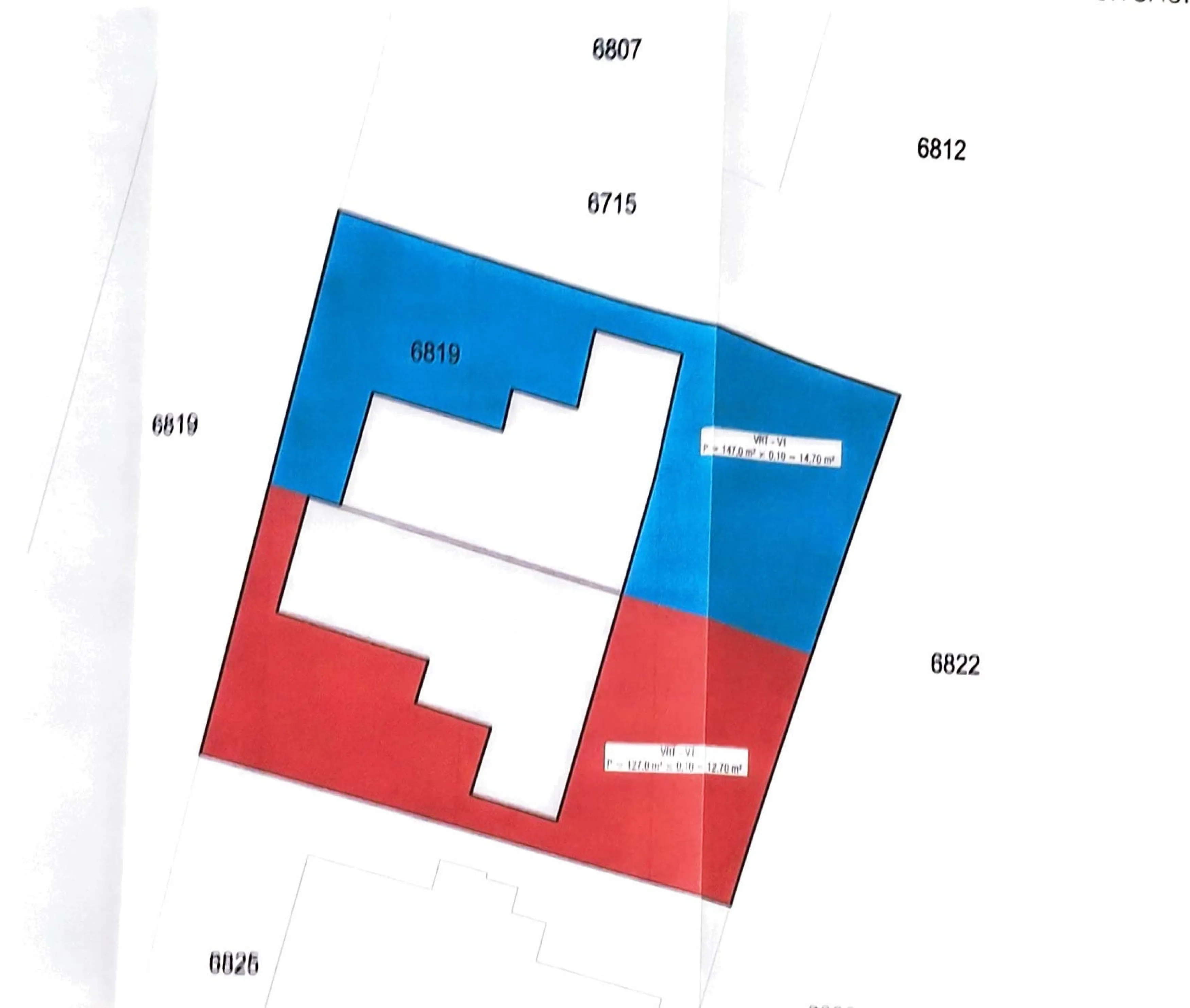 hrvatska, zadar, gornji karin, 400 m od mora, polovica dvojne kuće, 1 spavaća soba - 51,44m2, pogled na more, garaža i vrt - slika 16