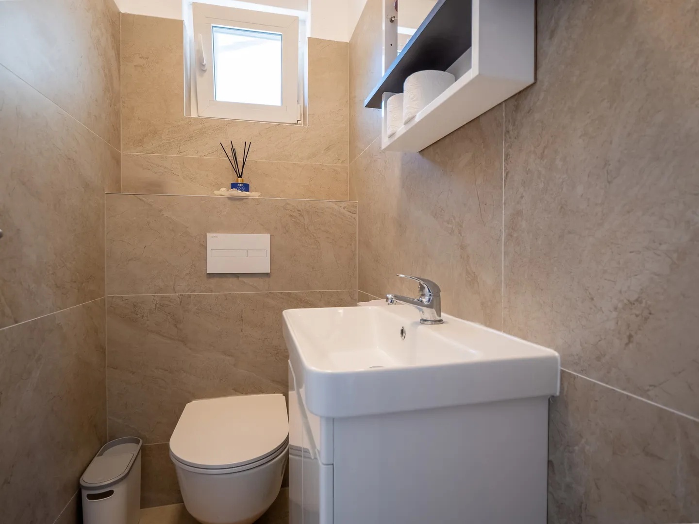 hrvatska, vir, dvojna kuća s bazenom i pogledom na more, 187 m² - slika 30