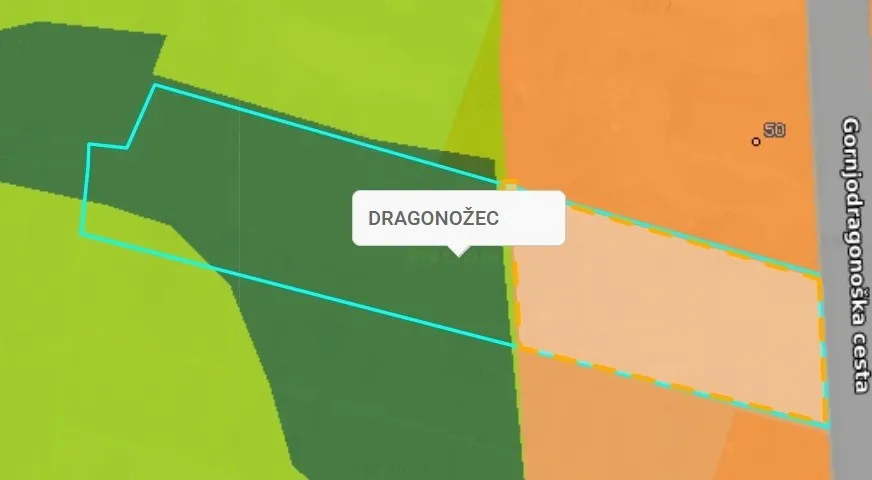 gornji dragonožec, građevinsko zemljište, 2994 m2 - slika 2