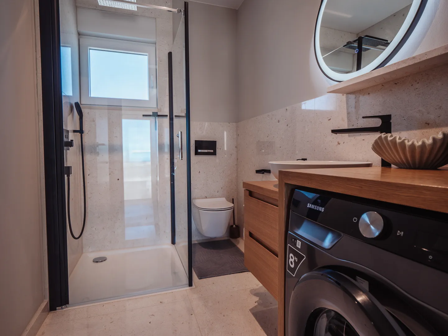 hrvatska, šibenik, vodice (tribunj) – penthouse stan s pogledom na more, 130 m² površine, dvije terase, moderna arhitektura - slika 12