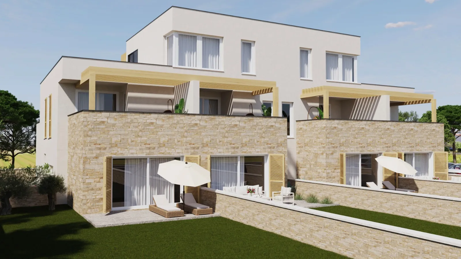 dvoetažni stan s krovnom terasom, 200 m od mora, privlaka - zadar - slika 27