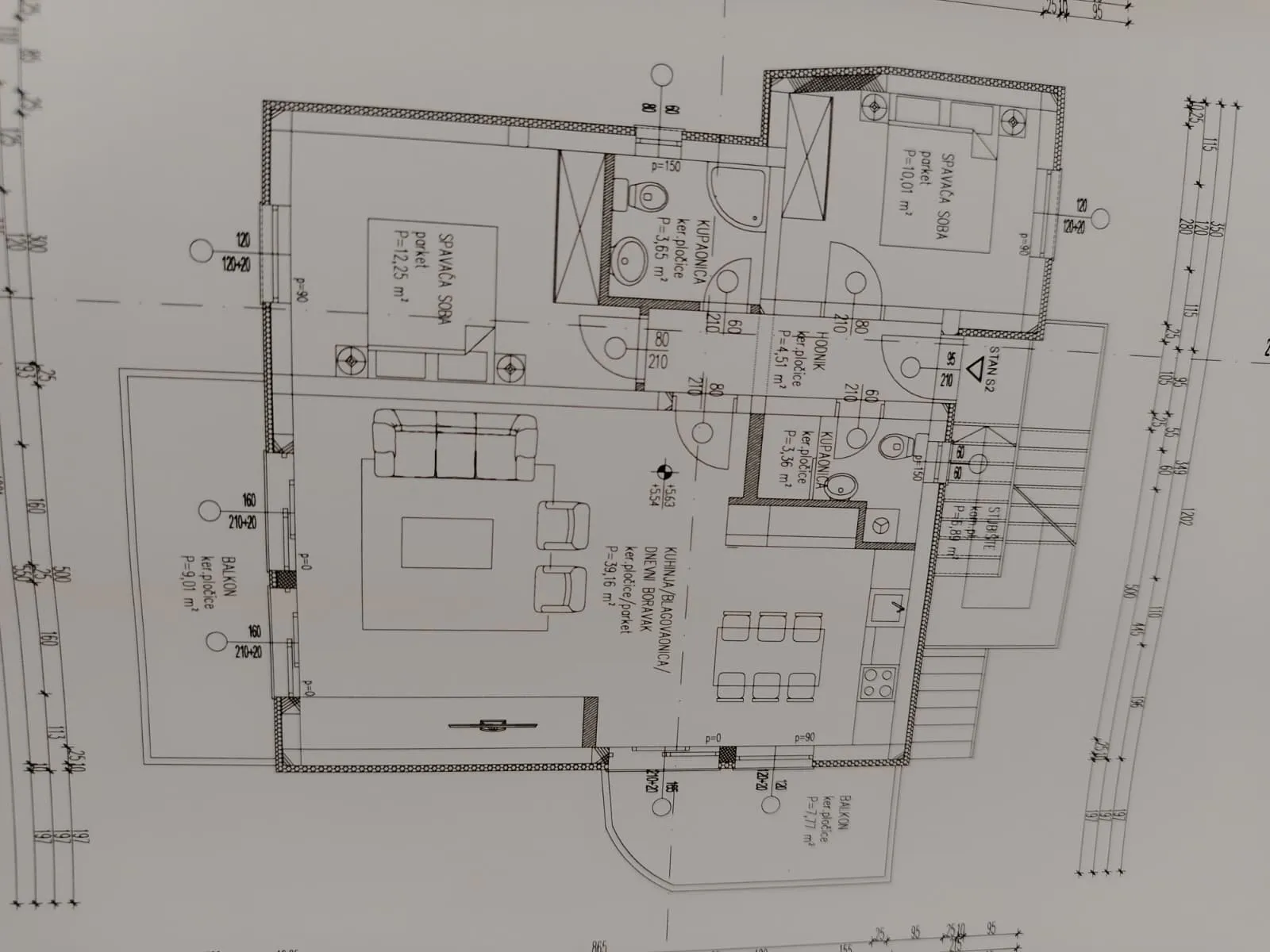 otok čiovo, okrug gornji- kuća s apartmanima, 80 m od mora i 8 km od zračne luke - slika 37