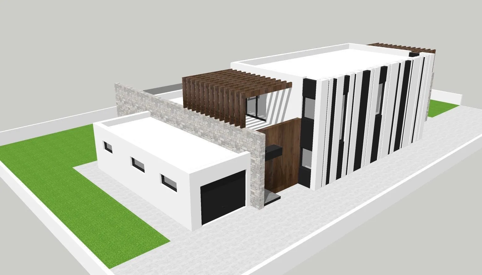 hrvatska, zadar, privlaka – zemljište s projektom moderne vile i bazenom, 939 m² parcela, 256 m² stambene površine - slika 5