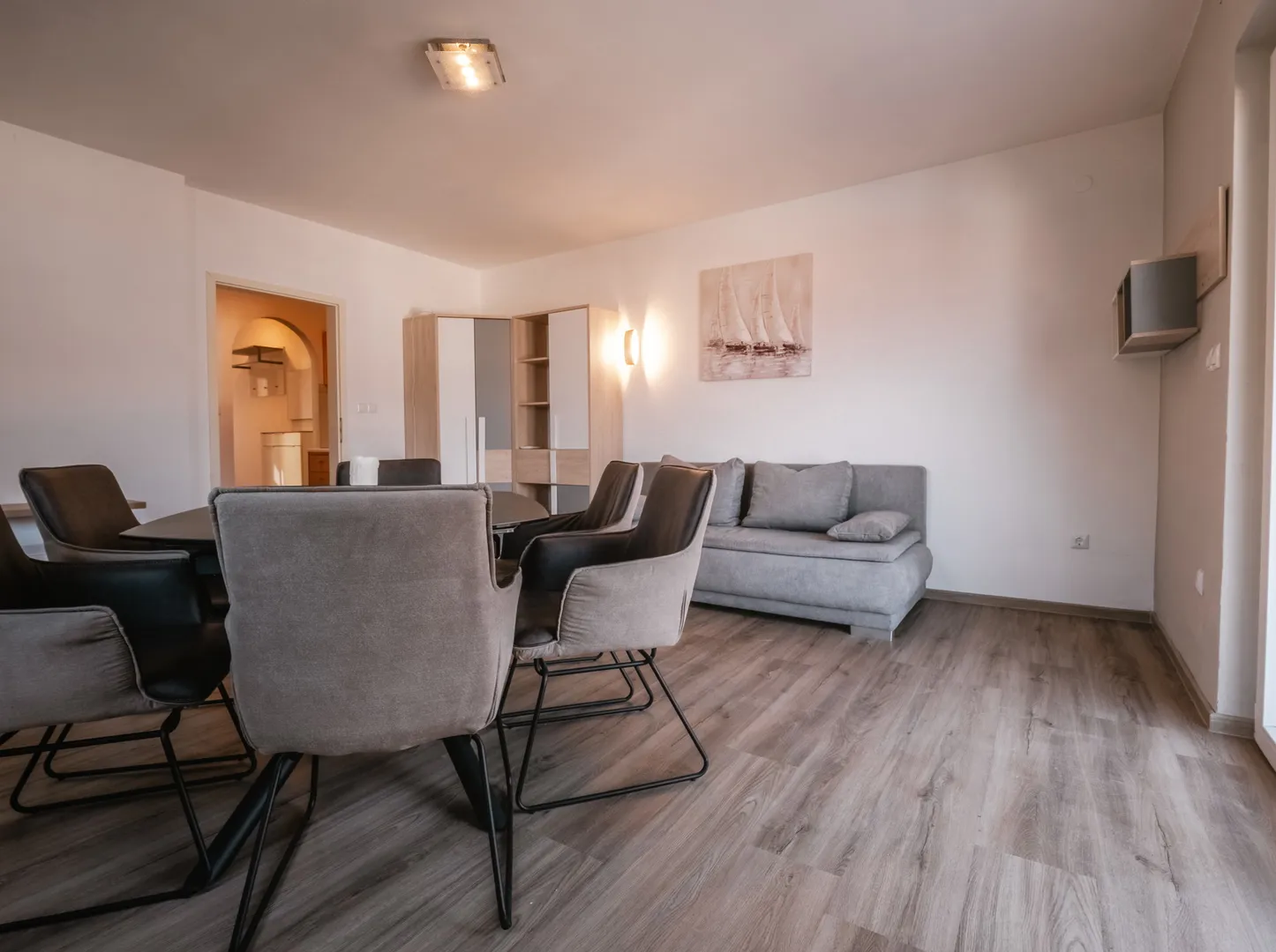 Hrvatska, Zadar, Vinjerac – Apartman u Hrvatskoj, stan s pogledom na more u Vinjercu, 50,69 m², balkon i parkirno mjesto - Vinjerac, Posedarje