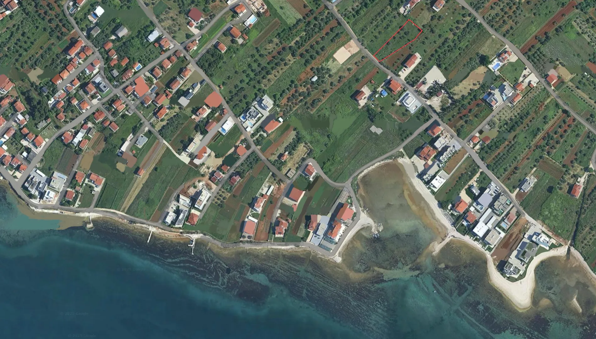 zadar, sukošan građevinsko zemljište – izvrsna lokacija samo 250 m od plaže - slika 2
