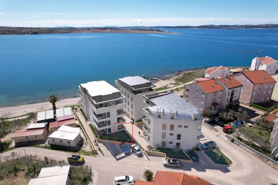 hrvatska, pag, povljana, luksuzni apartmani, 54.96 m2, prvi red do mora, s2 - slika 7