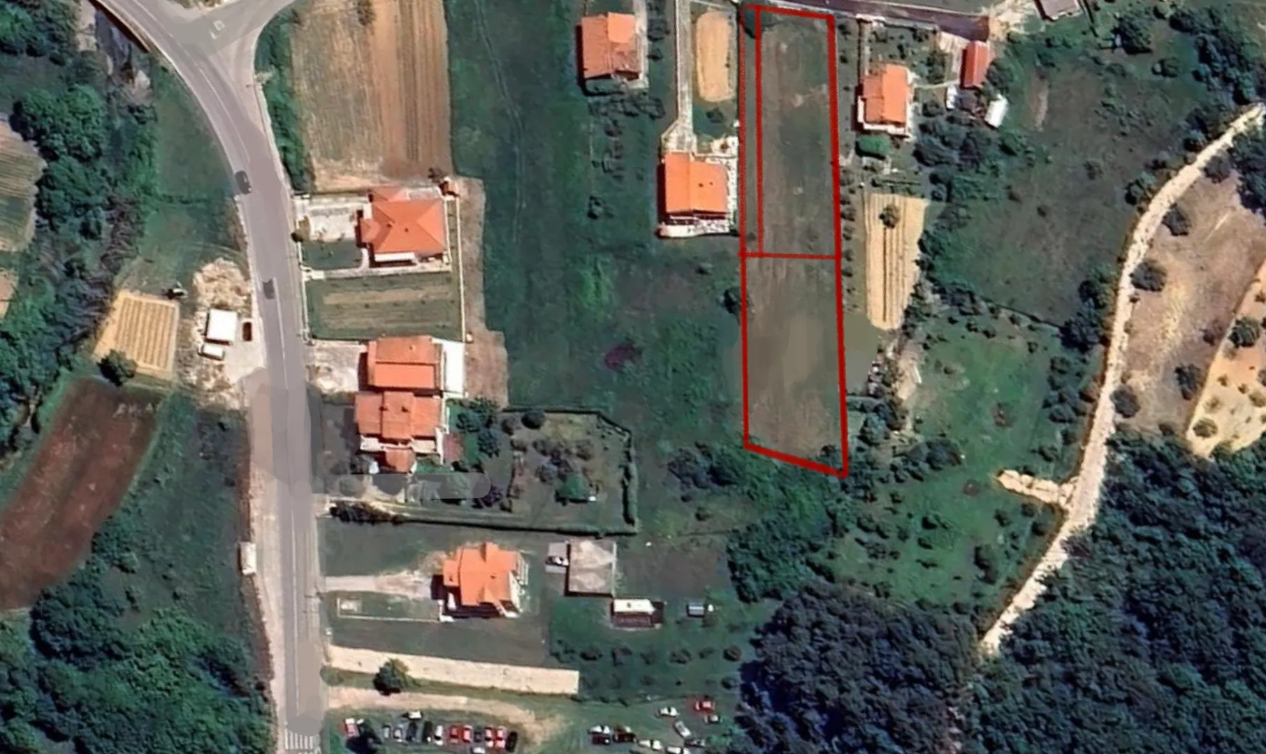 Hrvatska, Zadar, Krneza – građevinsko zemljište 844 m² u blizini Zadra i mora, mirna lokacija - Vrsi