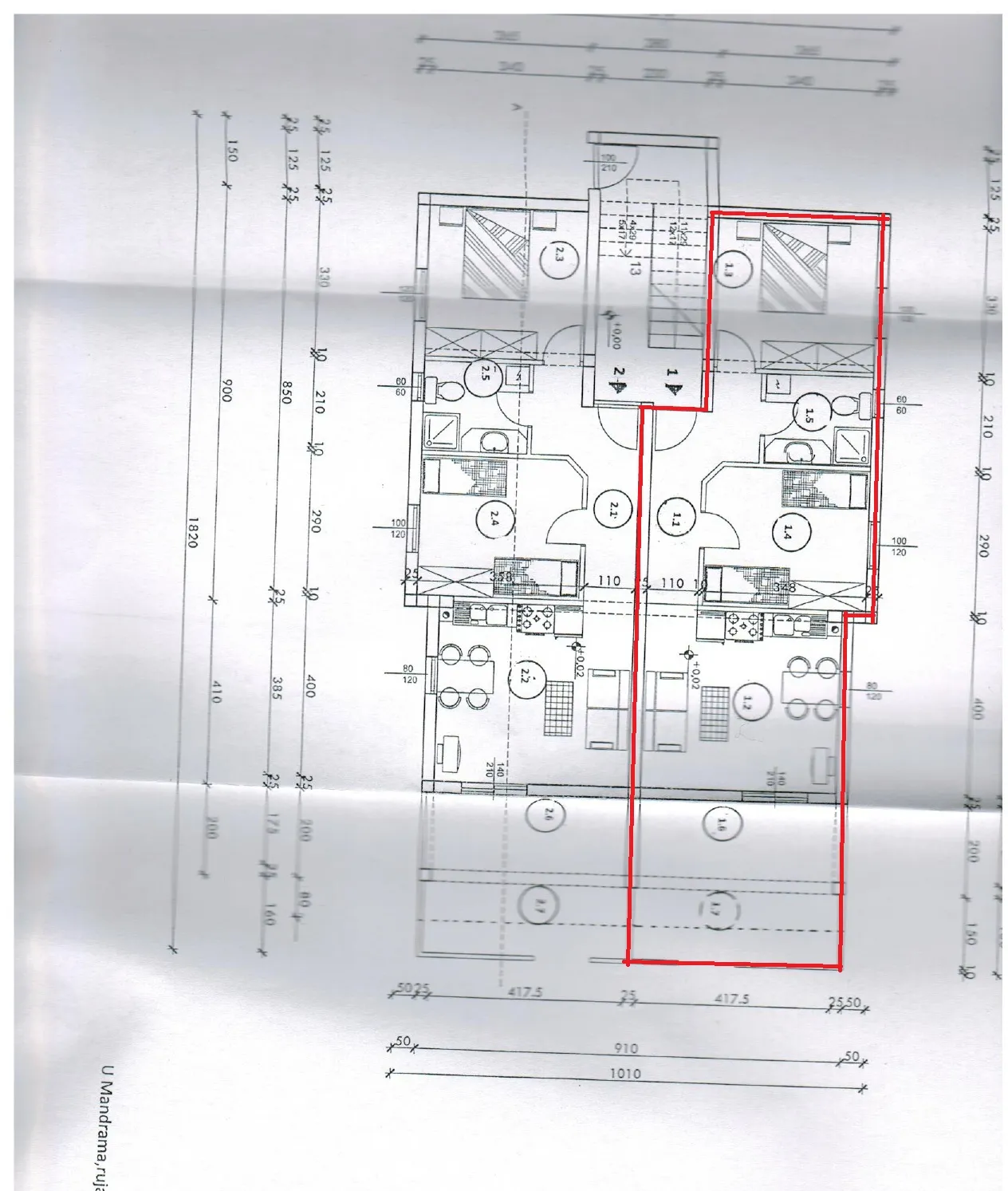 dvosobni stan s vrtom, 400 m od plaže, povljana - pag - slika 15