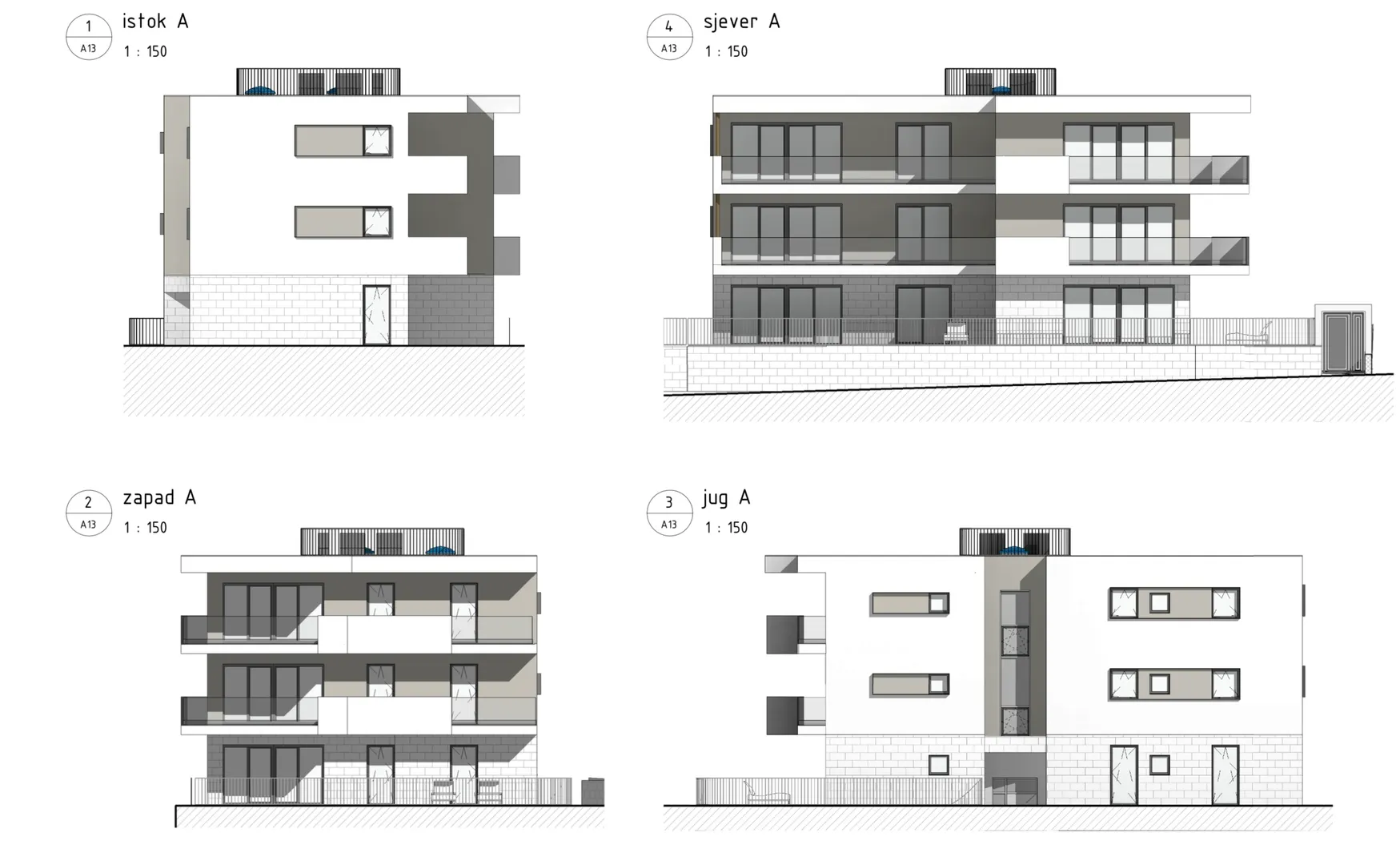 hrvatska, zadar, vinjerac – novogradnja: apartman s terasom, pristupom bazenu i pogledom na more – 450 m do plaže, a1 - slika 15