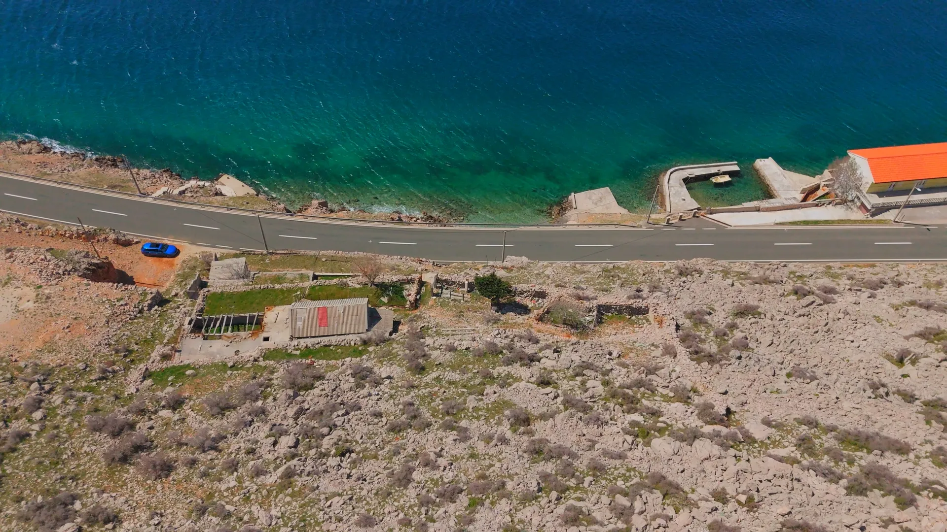 hrvatska, gospić, lukovo šugarje, 1570 m², zemljište u prvom redu do mora s ruševinom i potencijalom za gradnju - slika 5