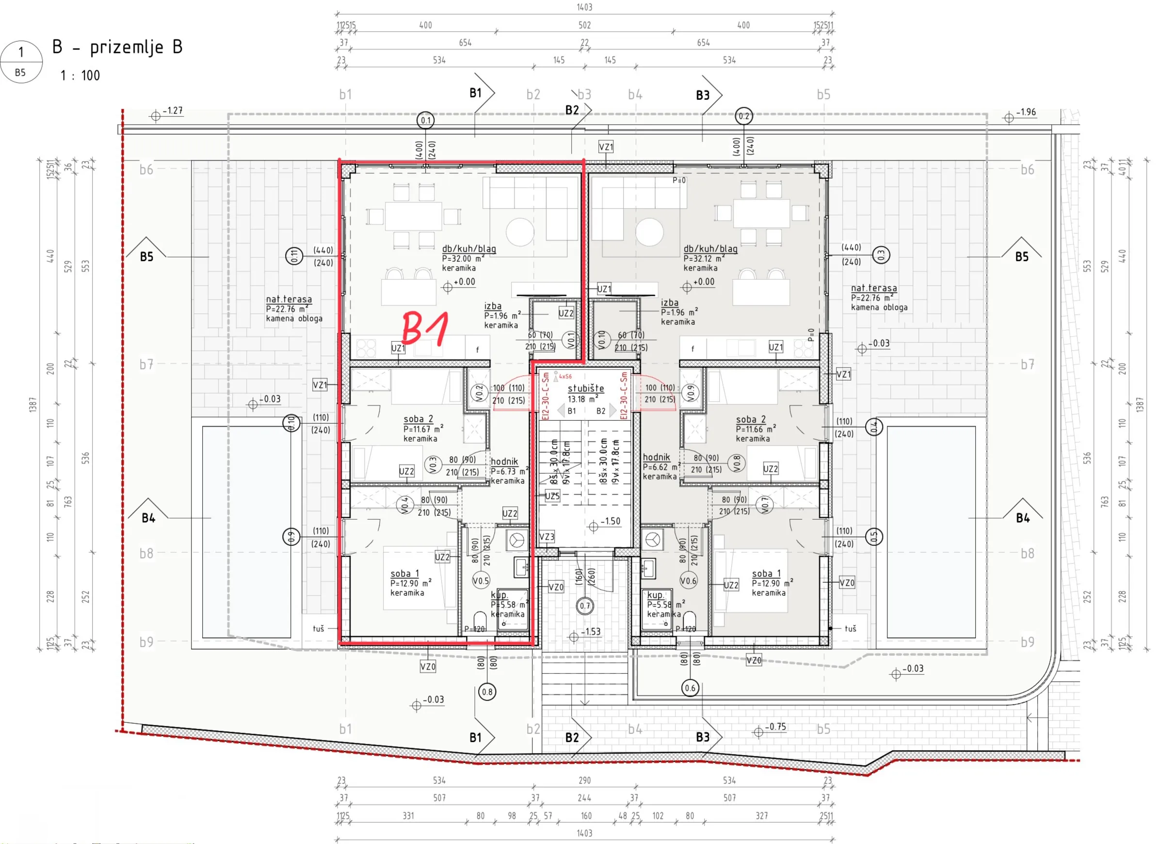 hrvatska, zadar, vinjerac, apartman s 2 spavaće sobe, terasom, vrtom i pristupom bazenu, 450 m do plaže, b1 - slika 16