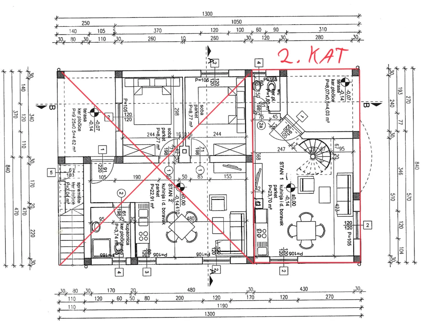 hrvatska, zadar, vir – sniženo !! dvostambena kuća s dvije odvojene stambene jedinice, 106 m² - slika 26