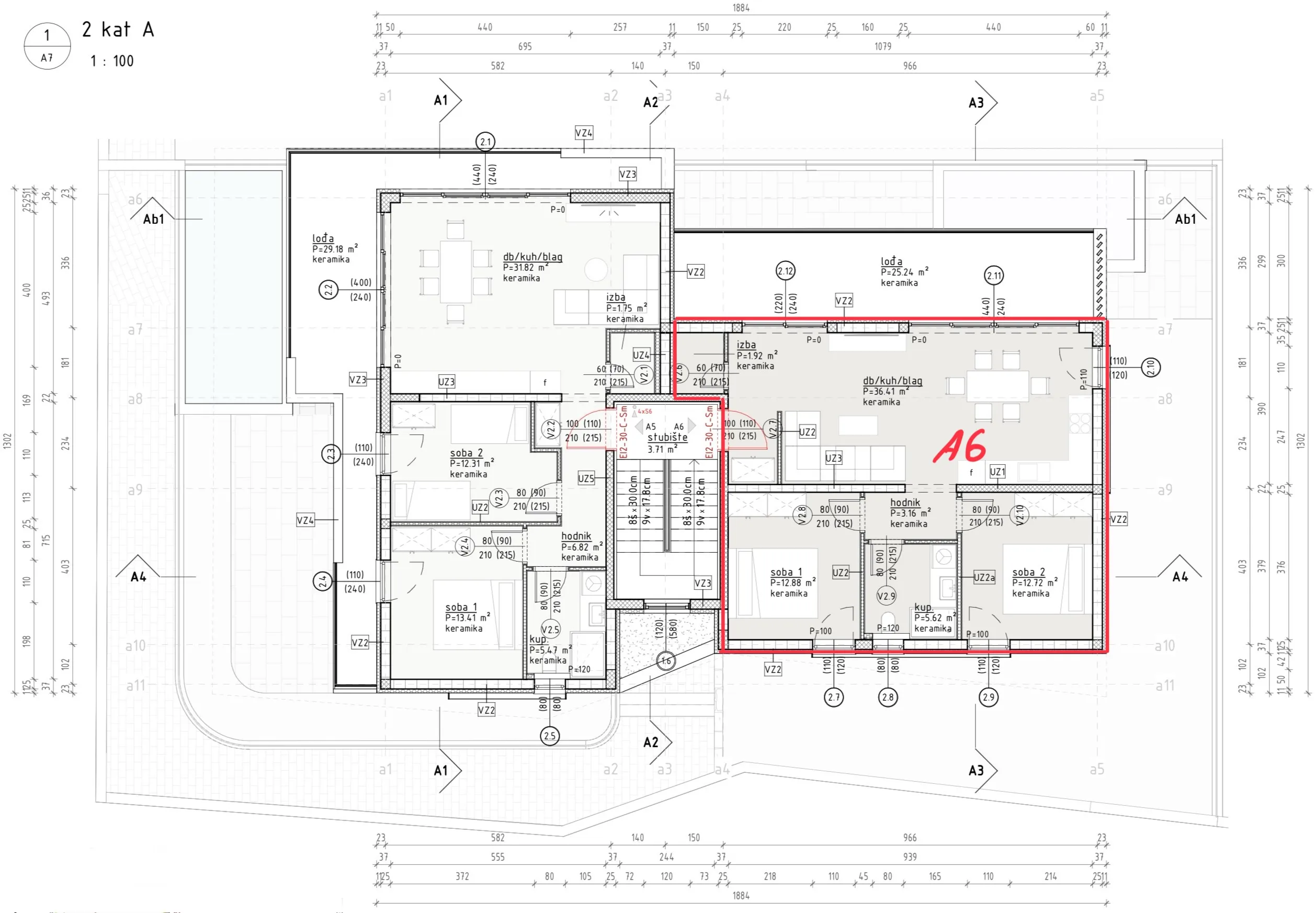 hrvatska, zadar, vinjerac – apartman na zadnjem katu s loggiom i pogledom na more, samo 450 m od plaže, a6 - slika 16