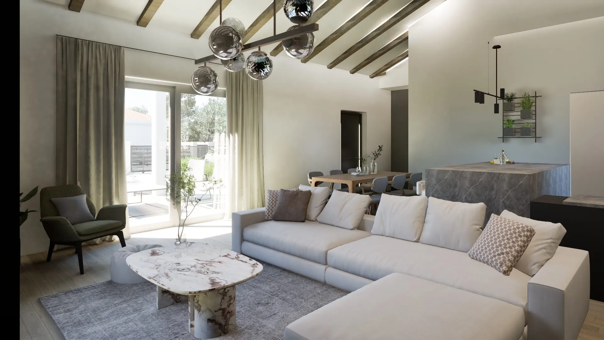 hrvatska, zadar, turanj – građevinsko zemljište, privatni kompleks bungalova s bazenom, do 618 m² - slika 24