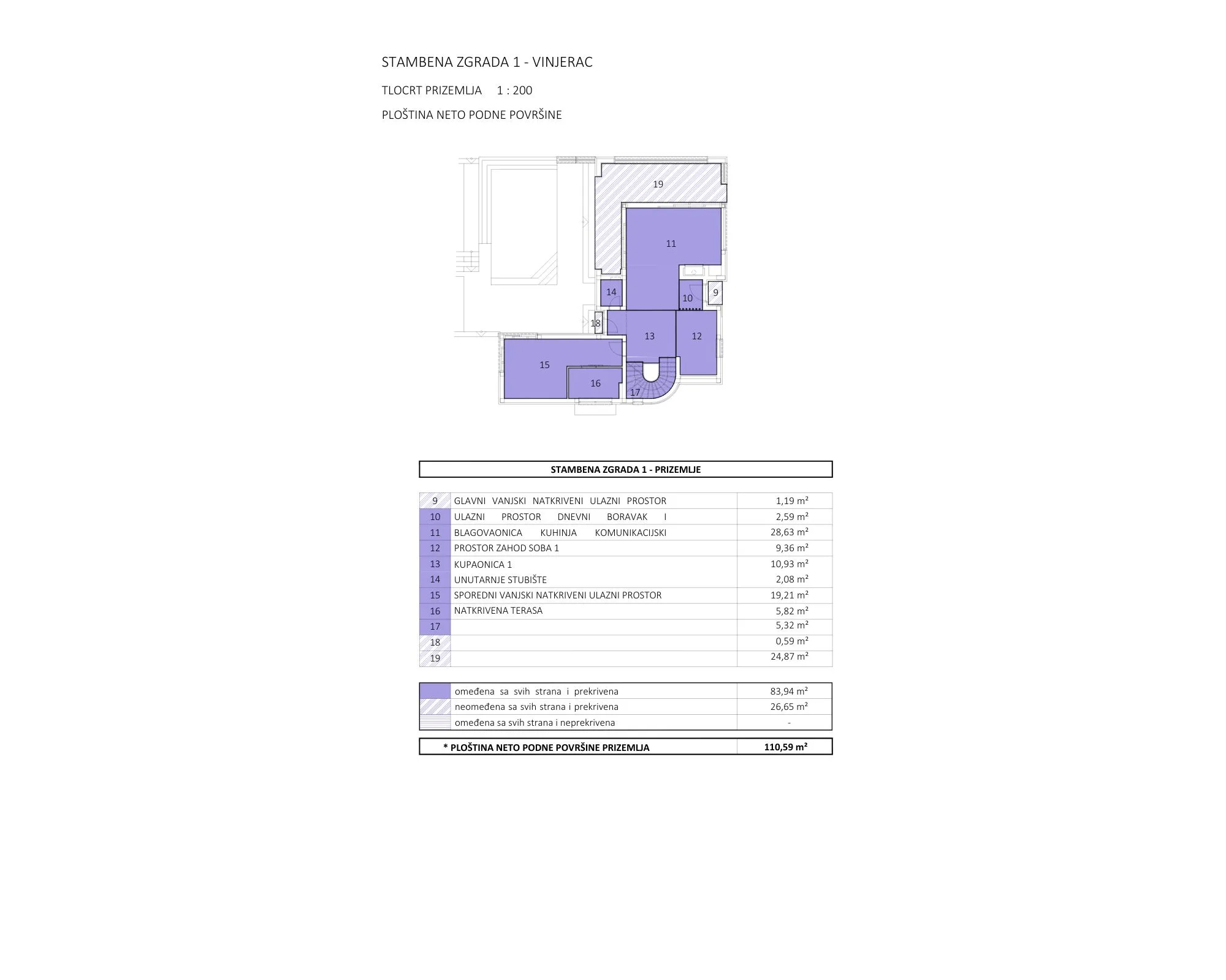 zadar, vinjerac, vila 441 m², sa bazenom, 100 m do mora - slika 26
