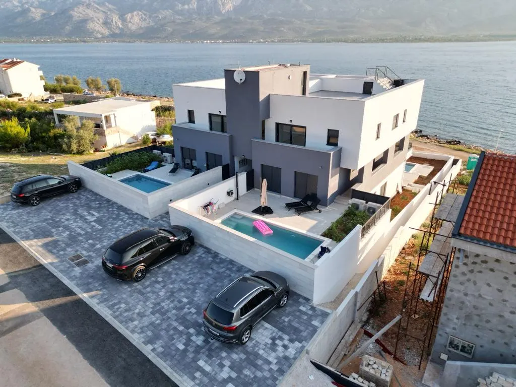 penthouse stan s krovnom terasom, 1 red do mora, vinjerac - zadar - slika 20