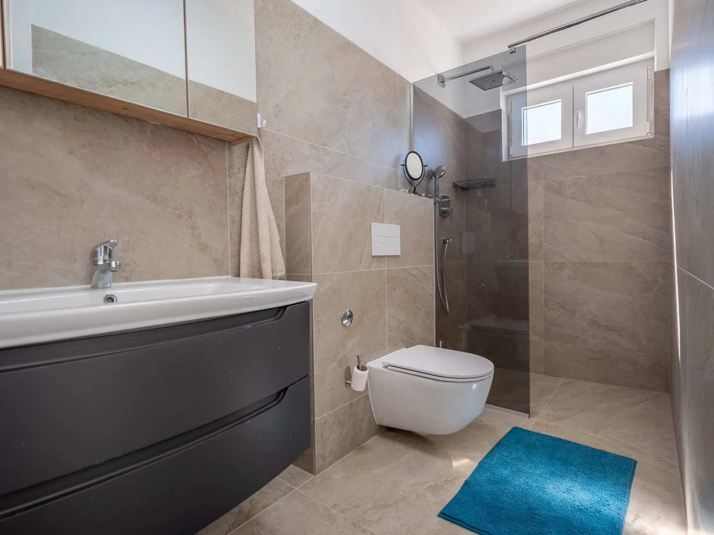 hrvatska, vir, dvojna kuća s bazenom i pogledom na more, 187 m² - slika 27