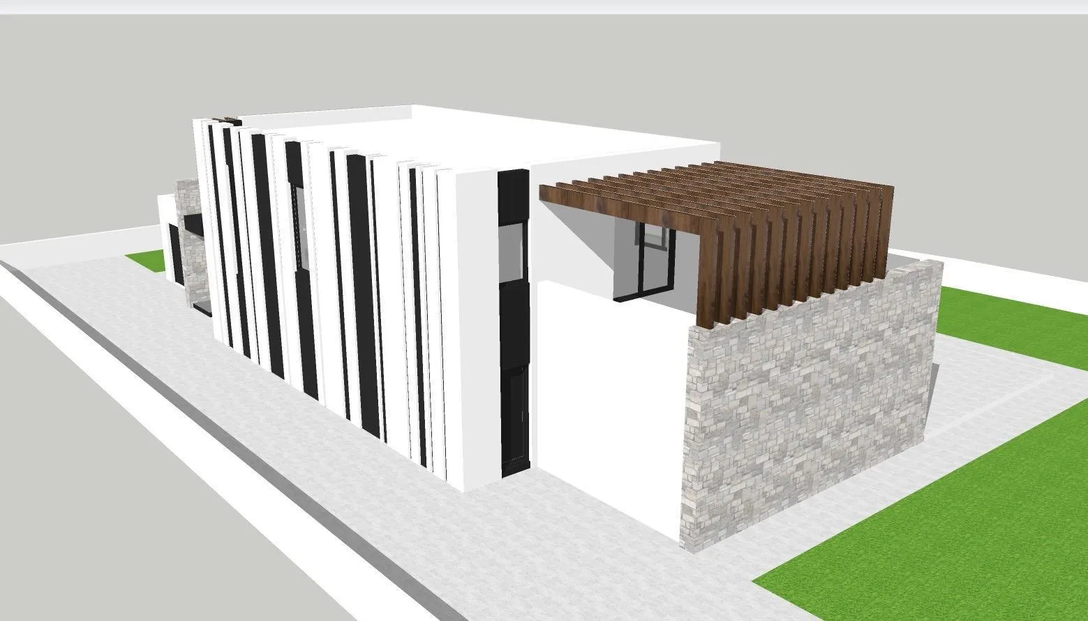hrvatska, zadar, privlaka – zemljište s projektom moderne vile i bazenom, 939 m² parcela, 256 m² stambene površine - slika 3