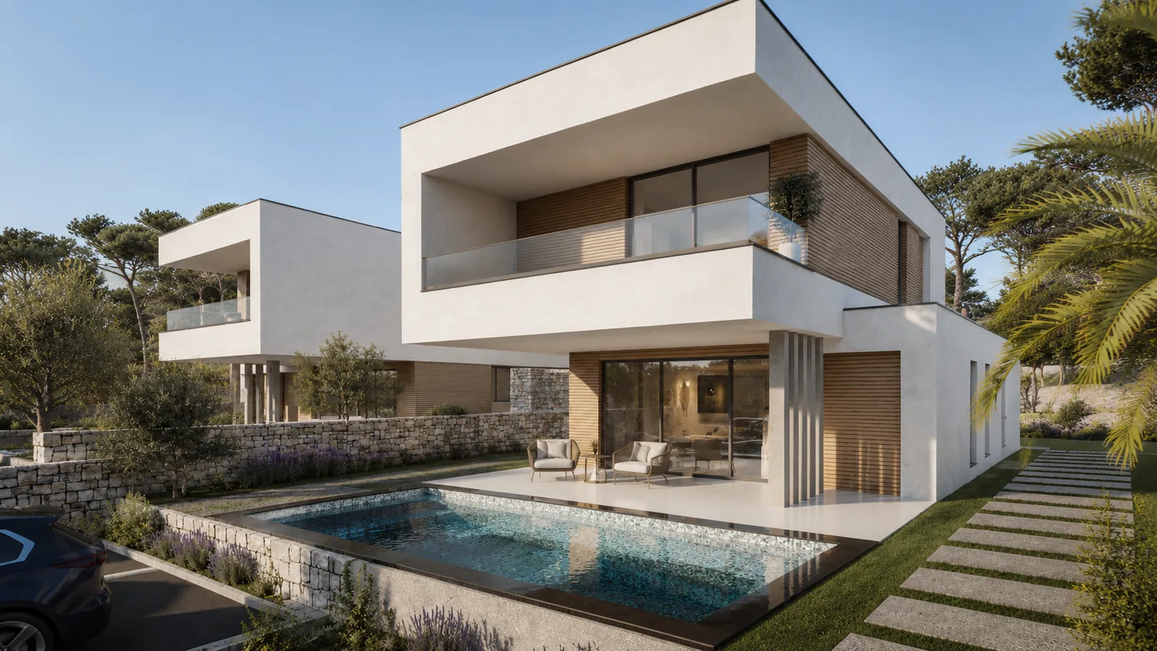 hrvatska, zadar, sukošan – moderna stambena jedinica s bazenom i visokom privatnošću u debeljaku, 166,10 m² - slika 3
