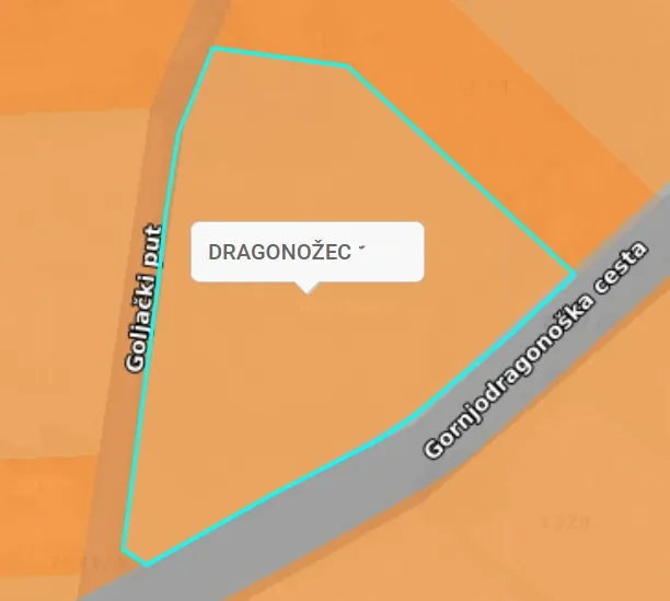 gornji dragonožec, građevinsko zemljište, 2736 m2 - slika 2