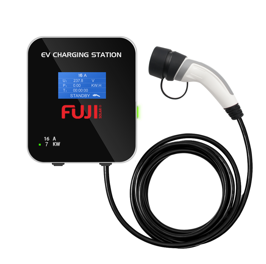 Punjač vozila LCD 7kW 32A 5m kabel Fuji
