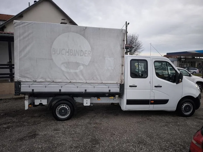 renault master 2.3 dci*130ks*trostrani kiper*dupla kabina*klima* - slika 8