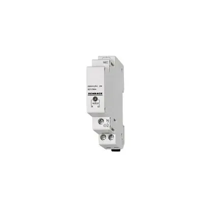 schrack signalna led svjetiljka, 110-240v ac/dc, montaža na din - slika 1